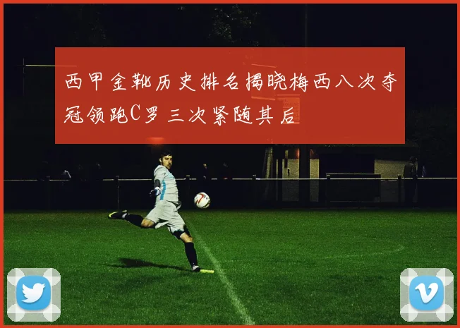 西甲金靴历史排名揭晓梅西八次夺冠领跑C罗三次紧随其后
